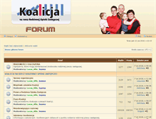 Tablet Screenshot of forum.koalicja.org